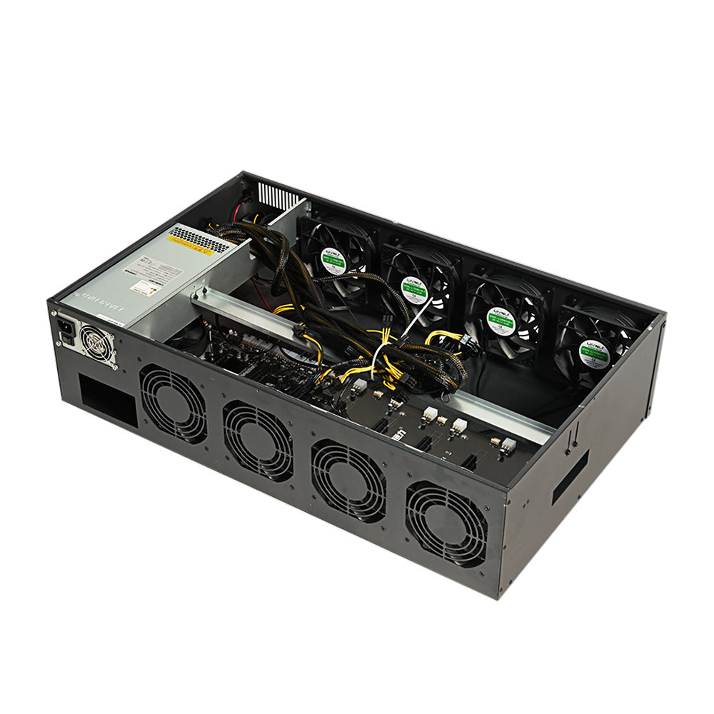 Boitier de mining GPU (x8) Livraison 2-3 jours