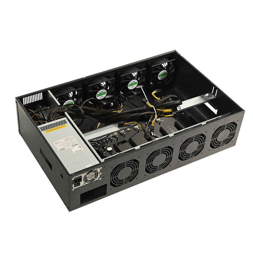 Boitier de mining GPU (x8) Livraison 2-3 jours