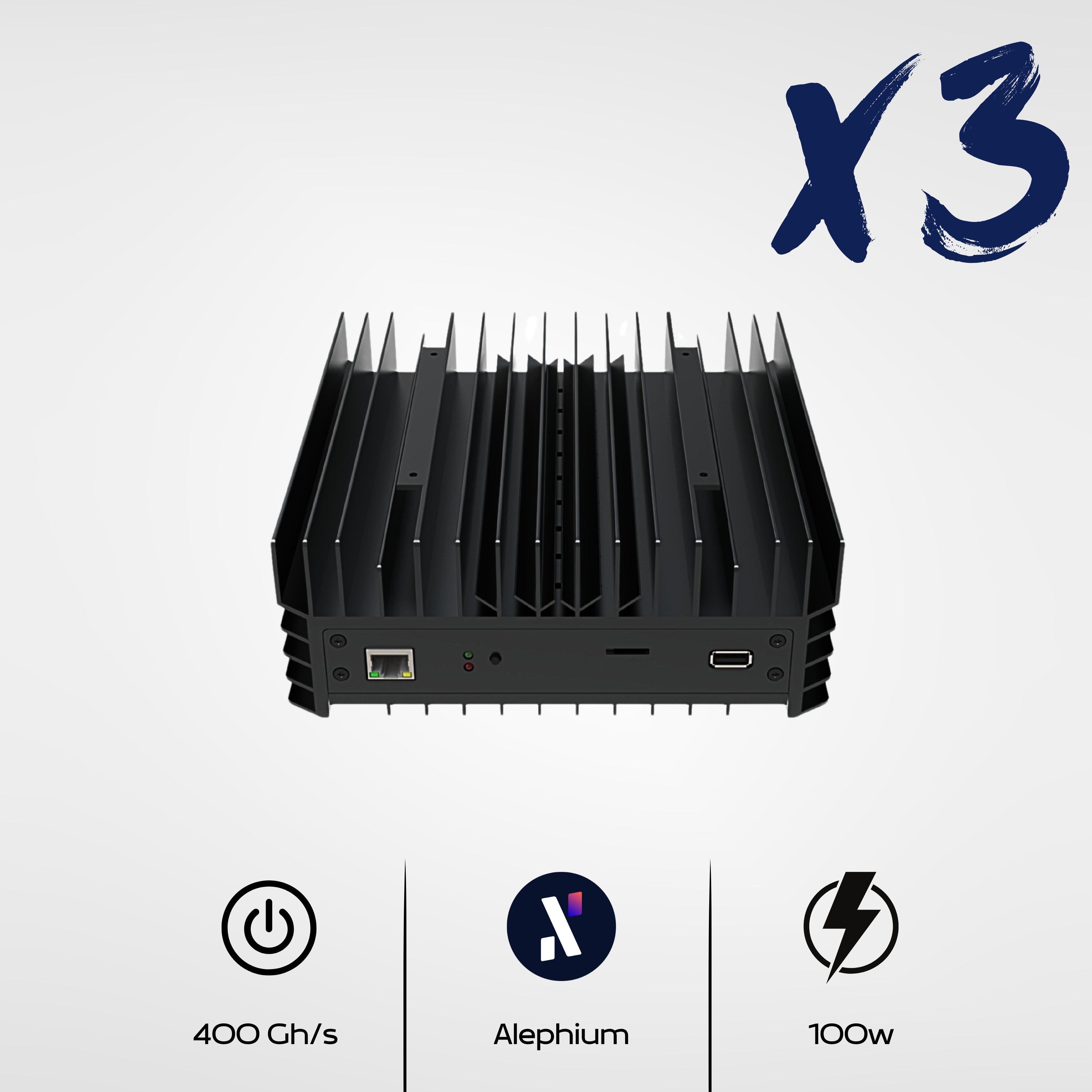 X3 Iceriver AL0 (Livraison 5-7 jours)